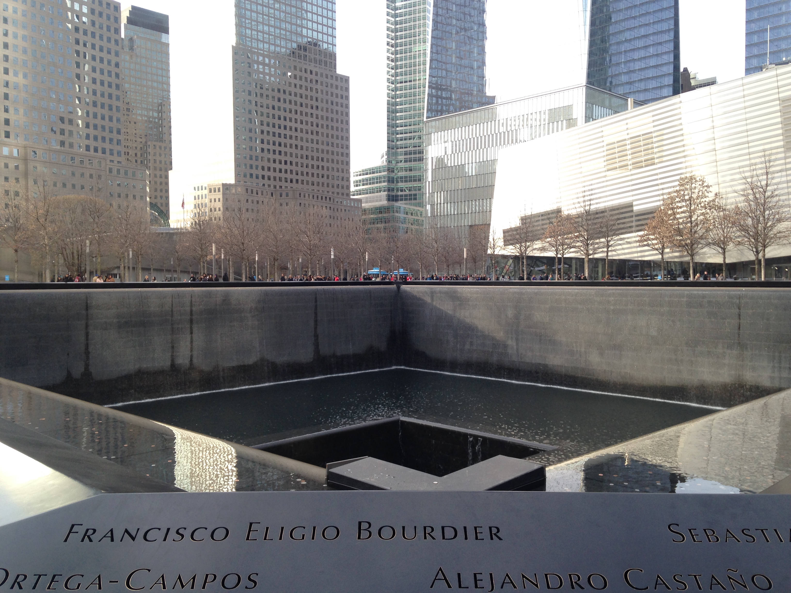Beautiful in the most tragic way possible - NYC's 9/11 Memorial.
